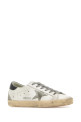 Многоцветные кожаные кроссовки Super-Star Classic от бренда GOLDEN GOOSE DELUXE (GMF00102F006113)