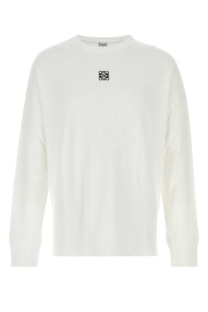White cotton t-shirt White LOEWE (H526Y22XAY)