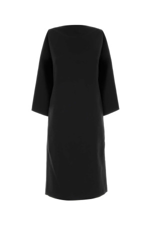 Black silk blend dress JIL SANDER (J03CT0678J55076)