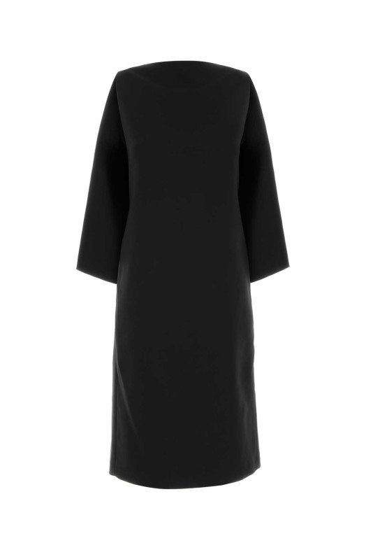 Black silk blend dress JIL SANDER (J03CT0678J55076)