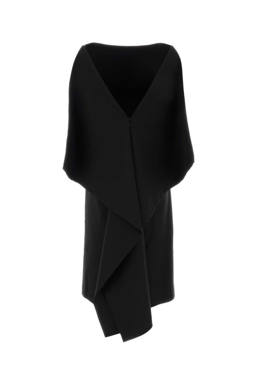 Black silk blend dress JIL SANDER (J03CT0678J55076)
