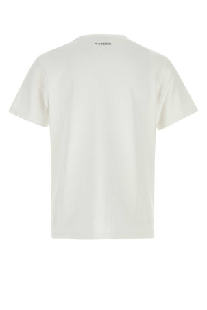 White cotton t-shirt JW ANDERSON (JT0337PG1936)