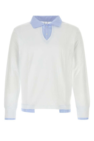 White cotton Luis polo shirt BLUE GIMAGUAS (LUISPOLO)