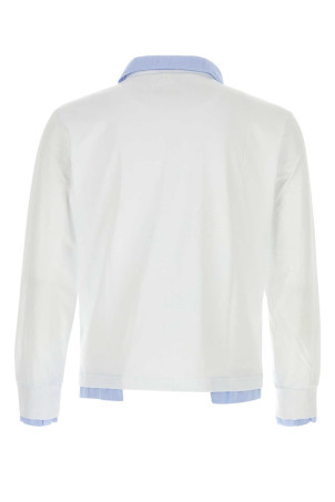 White cotton Luis polo shirt BLUE GIMAGUAS (LUISPOLO)