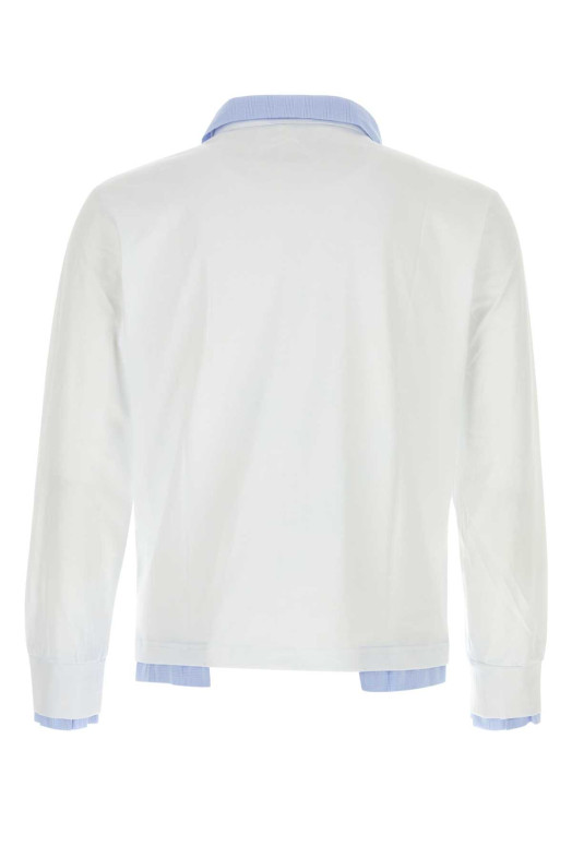 White cotton Luis polo shirt BLUE GIMAGUAS (LUISPOLO)