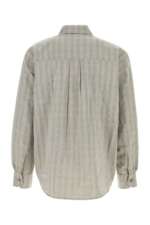 Embroidered cotton blend oversize shirt OUR LEGACY (M2262AST)