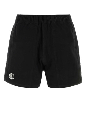 Navy blue cotton bermuda shorts Black BODE (MRC99BT001)
