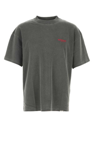 Dark grey cotton oversize t-shirt REPRESENT (OCM41114)