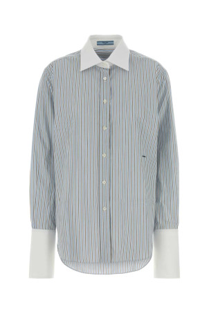 Embroidered poplin shirt PRADA (P465JRSOOO1H1K)
