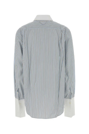 Embroidered poplin shirt PRADA (P465JRSOOO1H1K)