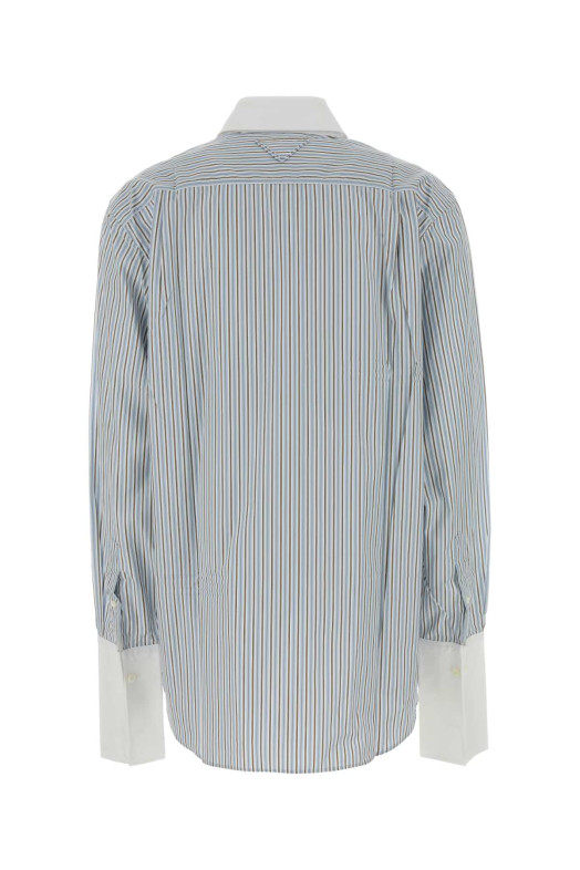 Embroidered poplin shirt PRADA (P465JRSOOO1H1K)