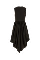 Brown viscose blend dress Brown LOEWE (S359Y09XMT)