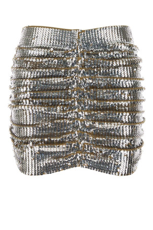 Embellished wool mini skirt DSQUARED (S75MA1044D13234)