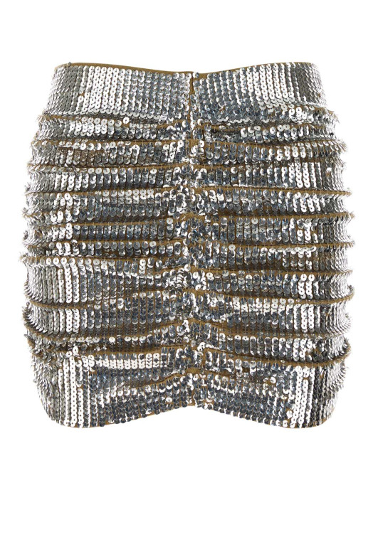 Embellished wool mini skirt DSQUARED (S75MA1044D13234)