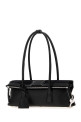 Black leather 5AC shoulder bag MAISON MARGIELA (SB1ZH0007P8833)