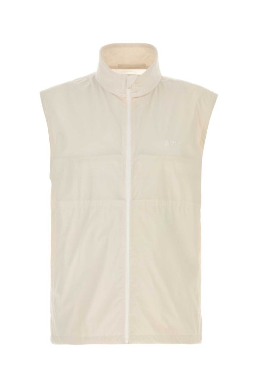 Ivory stretch nylon vest PRADA (SGD168SOOO19SO)