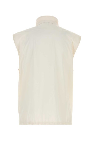 Ivory stretch nylon vest PRADA (SGD168SOOO19SO)