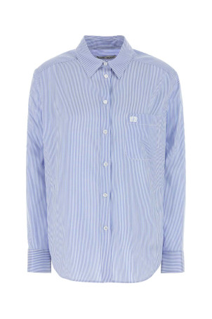 Embroidered silk blend Catalina shirt BLAZE (SHBSH08ECAT)
