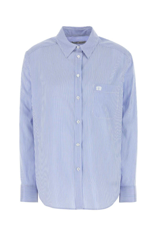 Embroidered silk blend Catalina shirt BLAZE (SHBSH08ECAT)