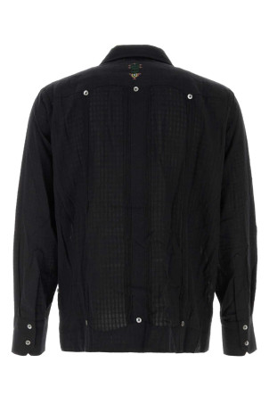 Black cotton Byrsa shirt Black BAZISZT (SR06012)