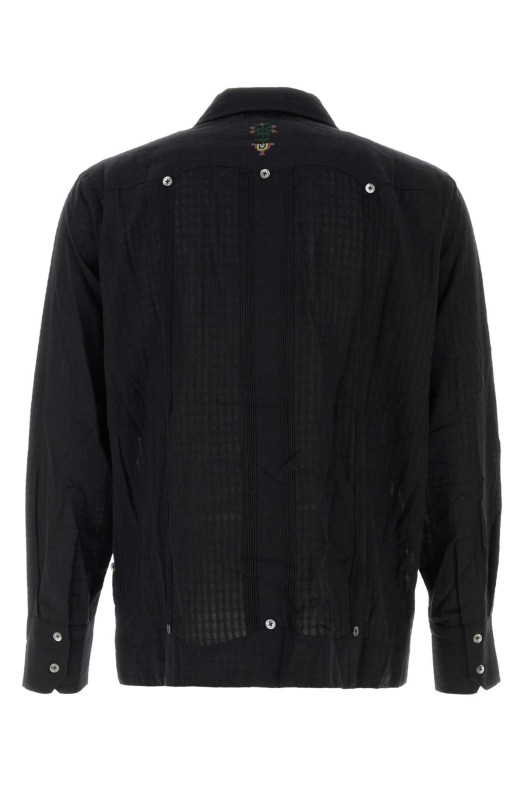 Black cotton Byrsa shirt Black BAZISZT (SR06012)