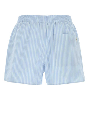 Embroidered poplin shorts AMI (USO806CO0219)