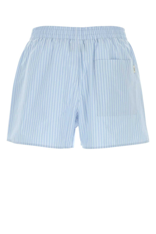 Embroidered poplin shorts AMI (USO806CO0219)
