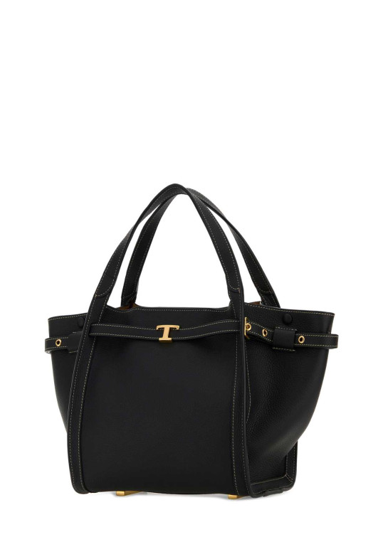 Black leather small handbag BLUE TOD'S (XBWTIMA0200WKA)