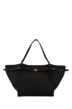 Black leather Tim shopping bag BLUE TOD'S (XBWTIMA0300WKA)