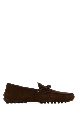 Brown suede loafers TOD'S (XXM22L0JV80RE0)