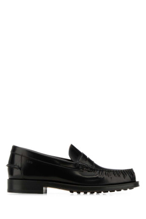 Black leather loafers BLUE TOD'S (XXM48L00640AKT)