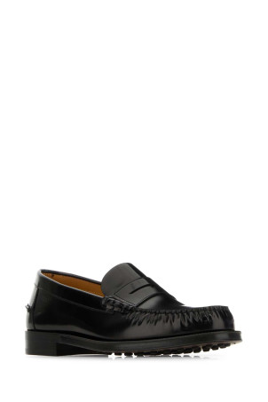 Black leather loafers BLUE TOD'S (XXM48L00640AKT)