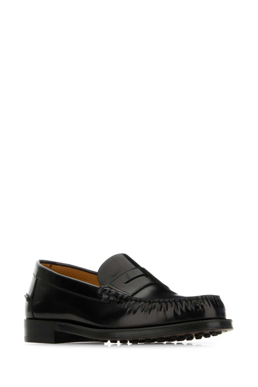 Black leather loafers BLUE TOD'S (XXM48L00640AKT)