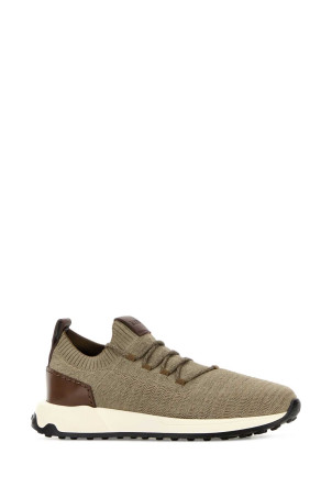 Cappuccino fabric sneakers TOD'S (XXM63K0JZ90UYY)