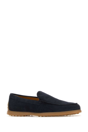 Navy blue suede loafers TOD'S (XXM78L0AJ30RE0)