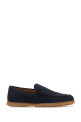 Темно-синие замшевые лоферы TOD'S (XXM78L0AJ30RE0) TOD'S