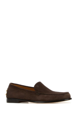 Chocolate suede loafers TOD'S (XXW03M0KB40DGP)
