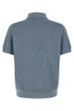 'Trama' weaving polo Blue