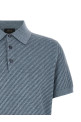 'Trama' weaving polo Blue