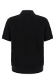 'Trama' weaving polo Black