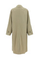 Однобортный тренч зеленого цвета MAISON MARGIELA S51AH0184M35137115