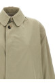 Однобортный тренч зеленого цвета MAISON MARGIELA S51AH0184M35137115