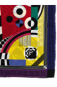 'Theatre' print silk scarf Multicolor