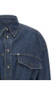 Chambray denim dress Blue