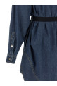 Chambray denim dress Blue