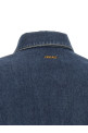 Chambray denim dress Blue