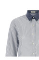 Shirt with contrast collar Multicolor