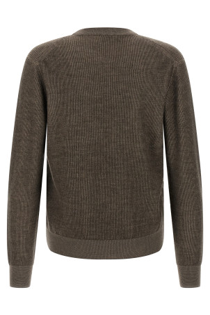 Vanisé weave sweater Brown