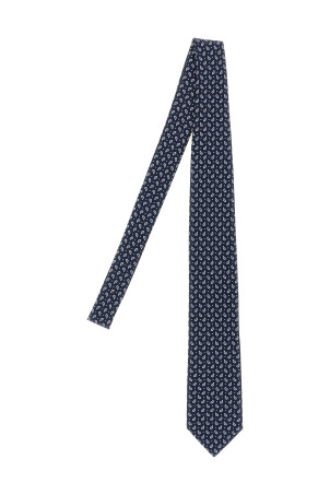 Галстук с микро-пейсли, синий BRIONI O61D00OE4674049