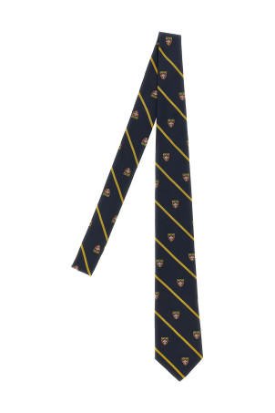 Клубний краватку в смужку, синя POLO RALPH LAUREN 712883562001